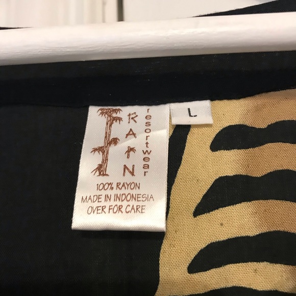 Rain Resort Wear Fish Print Swim Cover Up - Picture 9 of 9